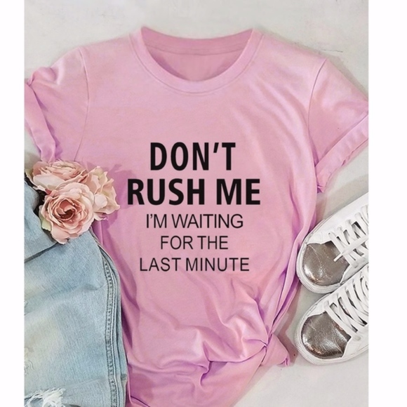 NO rush Graphic Tee - Picture 3 of 3